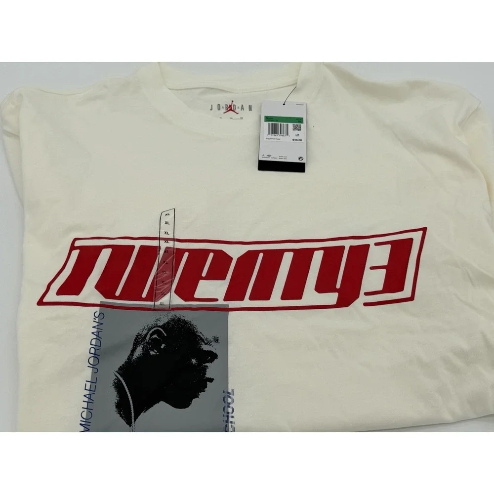 Men's Size XL - Nike Air Jordan Graphic Loose Shirt HJ2366-133 Brand New!